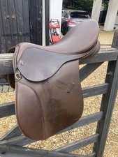 GFS Fieldhouse Junior V.S.D. All Purpose brown Leather Saddle 16" 