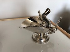 SILVER PLATED FOOTED SUGAR