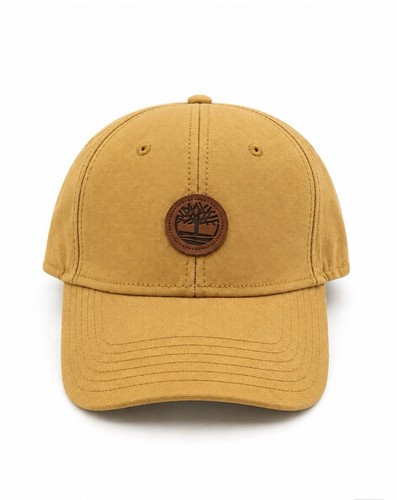 Timberland hat mustard leather - hat,