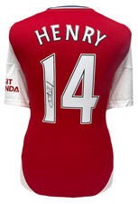 THIERRY HENRY SIGNED ARSENAL