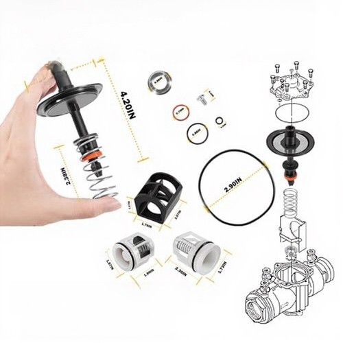 Backflow preventer kit - preventer, for