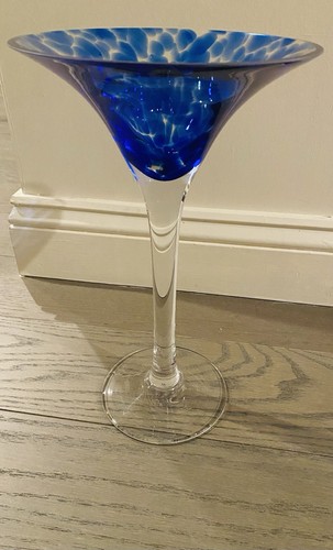 Jumbo martini blue glass - jumbo,
