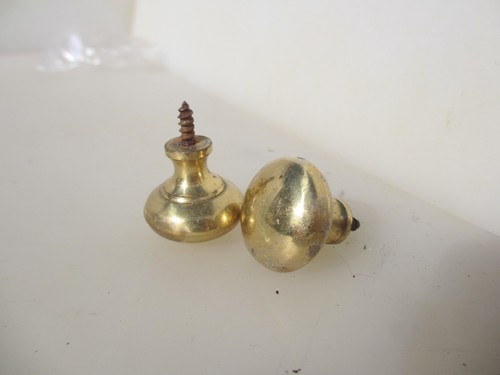 Vintage brass cabinet - cabinet, knobs