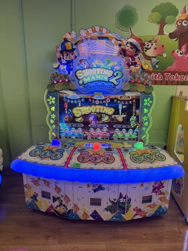 Shooting mania coin operated - shooting,