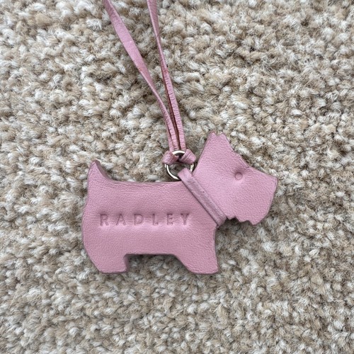 Radley london pink scottie dog - london,