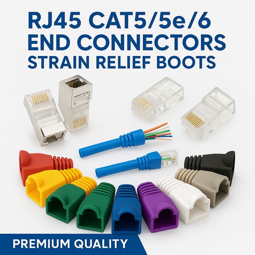 Rj45 connectors boots - connectors,