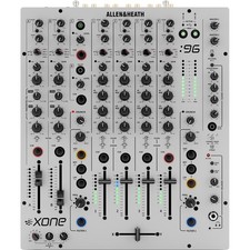 Allen & Heath Xone 96 DJ Mixer | 6 + 2 channel | 2 x 24channel 32-bit Sound Card