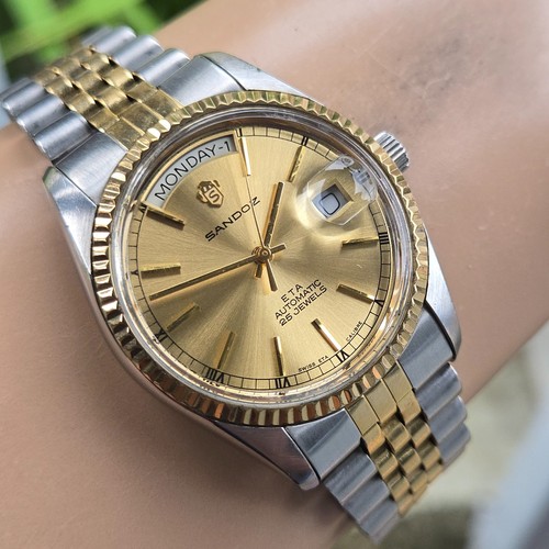 Vintage sandoz men automatic - sandoz, men's