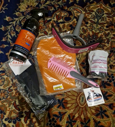 Horse grooming kit items - kit,