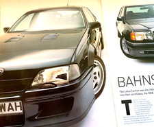 LOTUS CARLTON & MERCEDES 500E