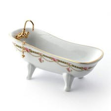 Dolls House Porcelain Bath
