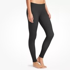 ATHLETA - Women's Low Rise Finess Knit Leggings - Charcoal Gray -  Size Small