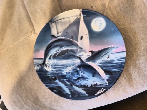 Coalport danbury mint dolphin - coalport,