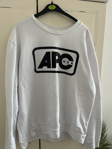 Apc usa sweatshirt white - sweatshirt,