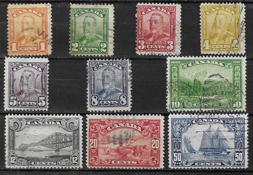 Canada 1928 set - 1928-29, 50c