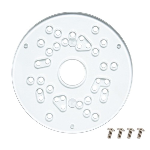 Acrylic router base - acrylic,