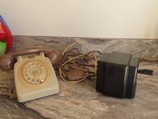 CA47: VINTAGE GPO BAKELITE TELEPHONE MAGNETO GENERATOR BELL RINGER 26AP FHR 66/3