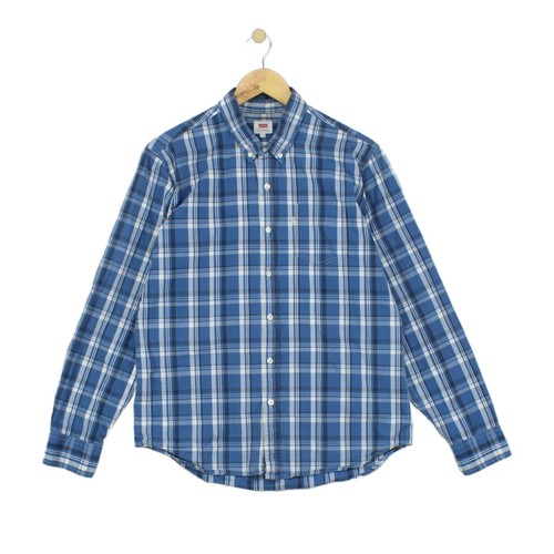 Levis plaid shirt - levis, mens