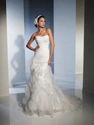 Sophia tolli white strapless - sophia,