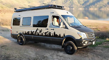 Campervan Vinyl Decals D3 (3m Wide) Matt Campervan Motorhome Vinyl Sticker