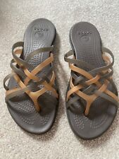 Ladies Bronze/Espresso Crocs