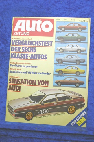 Car magazine audi coupe - audi,