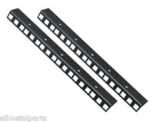 6U PAIR OF  RACK STRIP RAILS