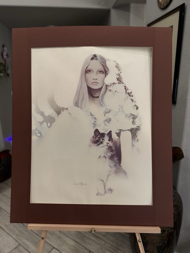 1977 print michelle - print, by