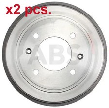 X2 PCS REAR BRAKE DRUM SET X2