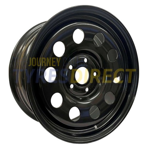 17x8 black modular steel - x4,