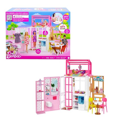 Barbie dollhouse doll - &, 2