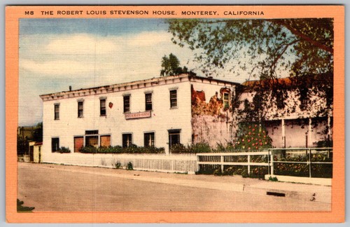 Vtg linen postcard - vtg,