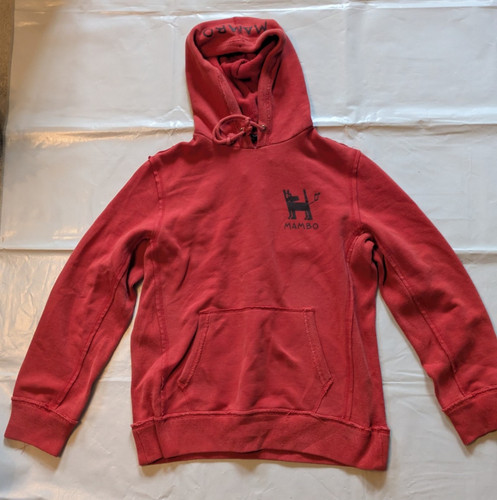 Vintage mambo hoodie red - –,