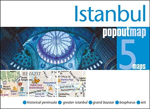 Istanbul popout map - popout, (popout