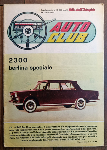 1961 auto club - club, with