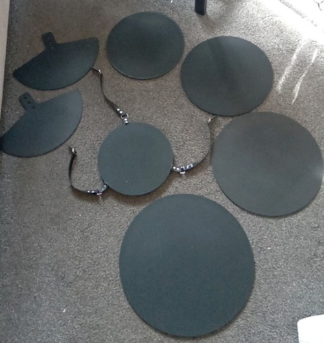 Drum kit silencing pad - kit,