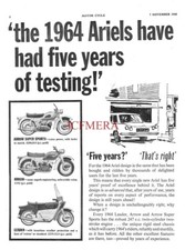 ARIEL 250cc Twin Range of