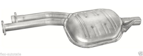 New exhaust center muffler - exhaust,