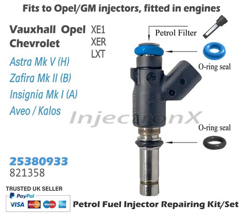 Fuel injector service - service, kit