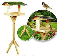 Traditional Wooden Bird Table