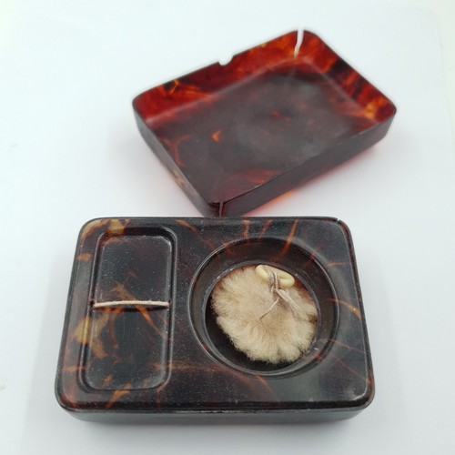 Art deco celluloid powder - deco,