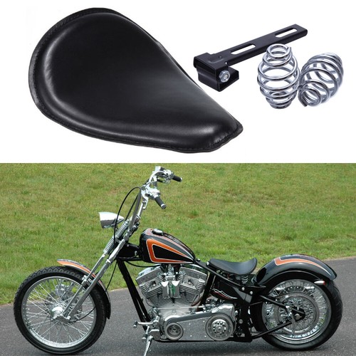 Motorcycle solo seat - seat, spring