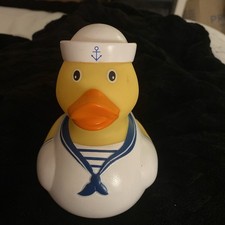 Sailor Rubber Duck Novelty Bath Toy Dunelm