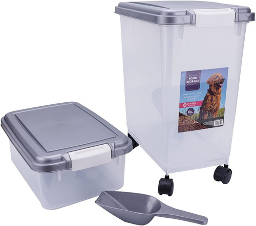 Dog food storage - container, cat