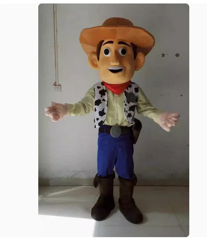 New cowboy woody mascot - new,