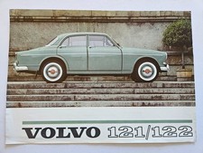 VOLVO 121 122 AMAZON SALES BROCHURE 1962