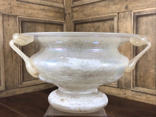 Vintage murano scavo glass - murano,