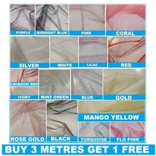 Glitter tulle net - tulle, soft