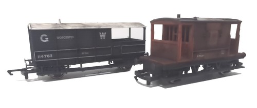 Two hornby coal weathered - hornby,