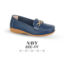 Boulevard Ladies Wide Loafers